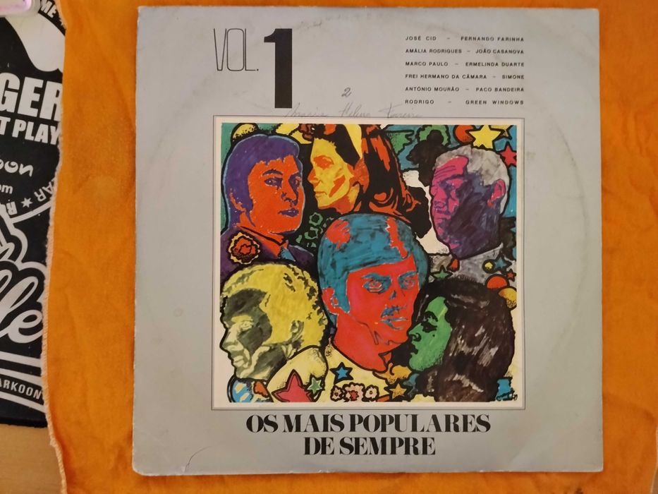 Os mais populares de sempre da música portuguesa Volume 1 (Disco Vinil)