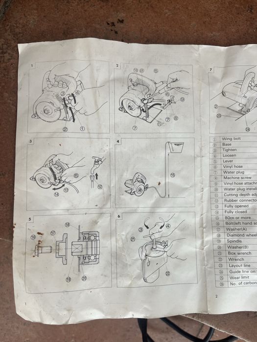 Дискова Циркулярна пила для плитки