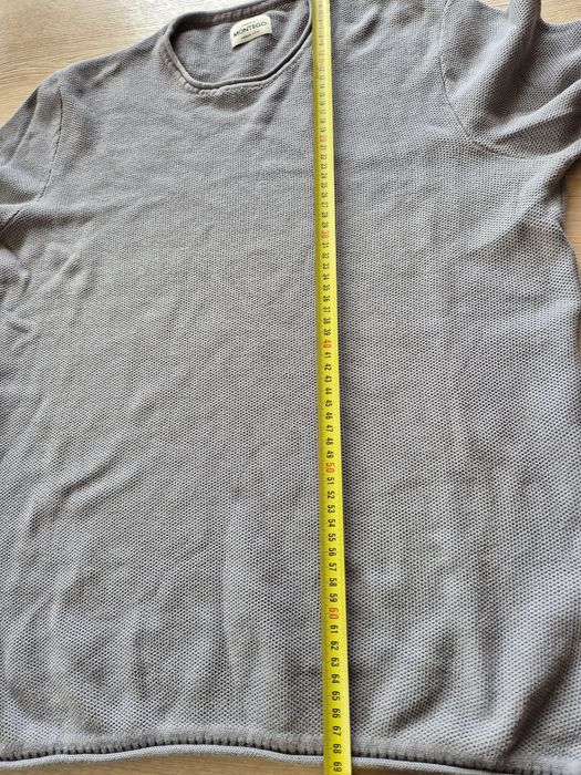 Sweter męski MONTEGO roz L szary peek&cloppenburg jak NOWY