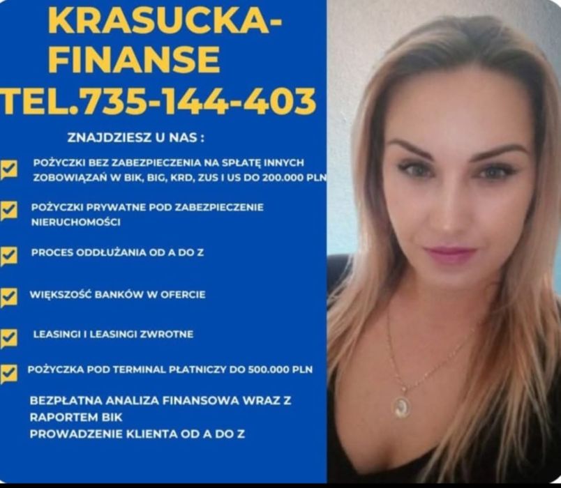 Pośrednictwo finansowe Krasucka-Finanse