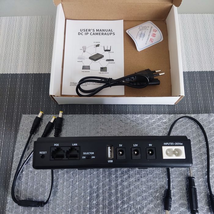 Безперебійник Ups (ДБЖ, ИБП, ІБП) Живлення для, WI-Fi роутера, домофон