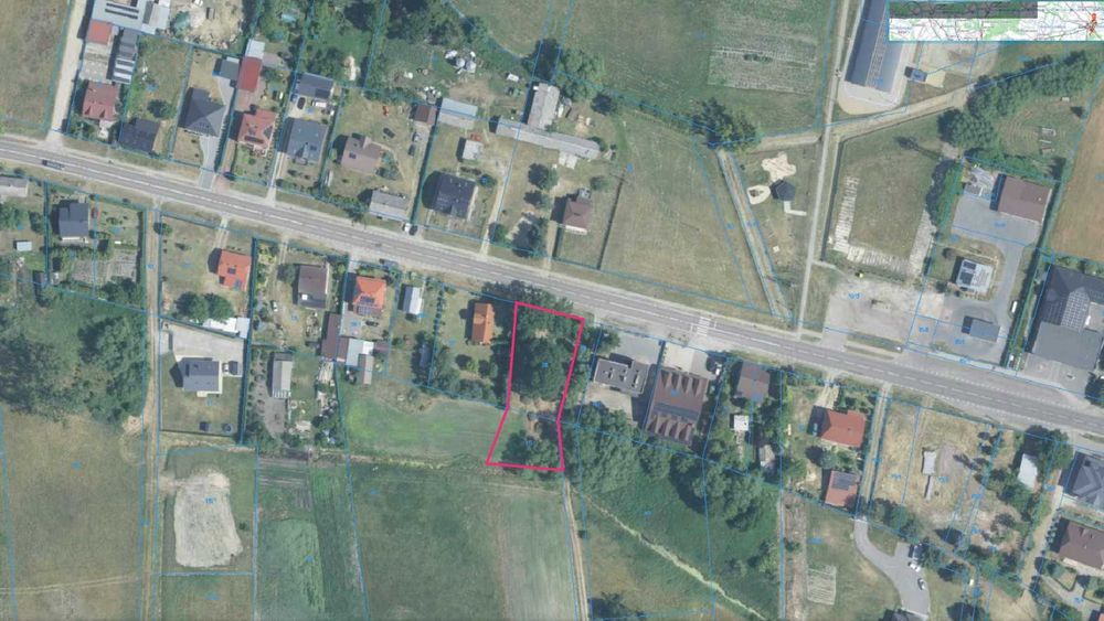 Działka budowlana 1400 m² Sosnowica/lubelskie