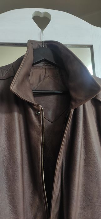 Пілот шкіряній , авиатор, пилот, бомбер, косуха, винтаж