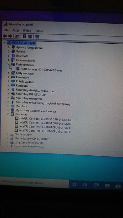 Laptop Toshiba I3