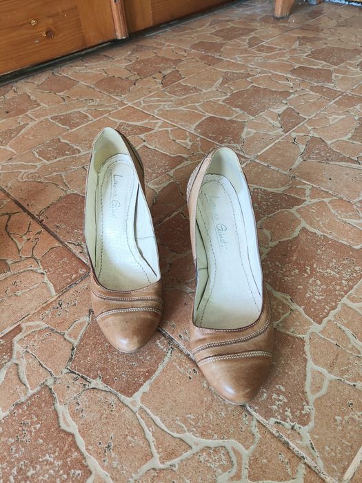 Кожаные туфли 38
