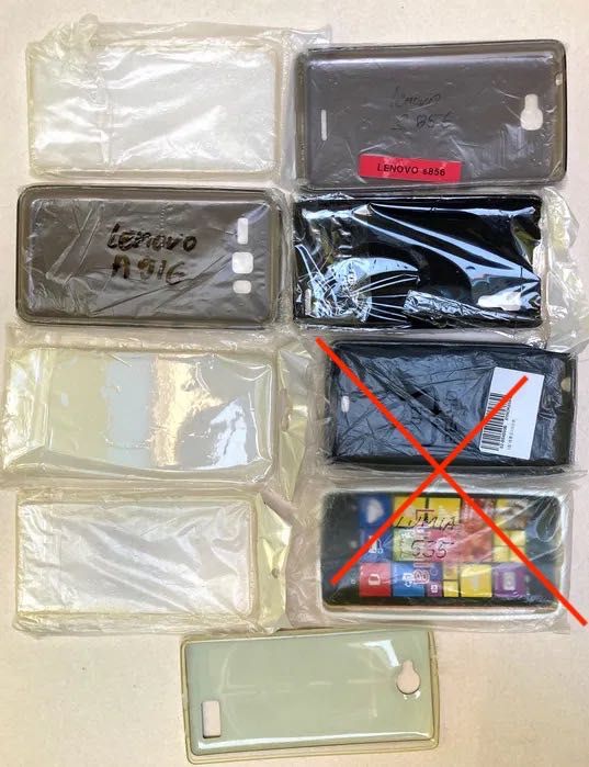 Zestaw nowych etui do smartfonów Lenovo Samsung Nokia, Xiaomi. Plecki