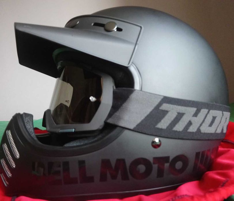 Kask motocyklowy BELL MOTO III retro/vintage