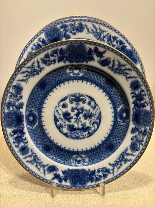 Mottahedeh Imperial Blue Pratos Porcelana Vista Alegre