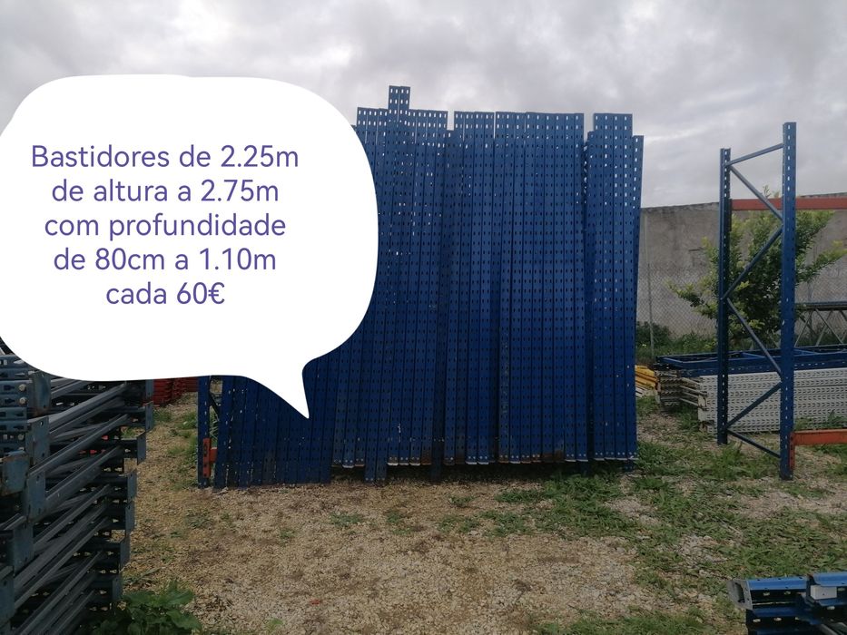 Racks, parteleiras industriais, estantes de armazém