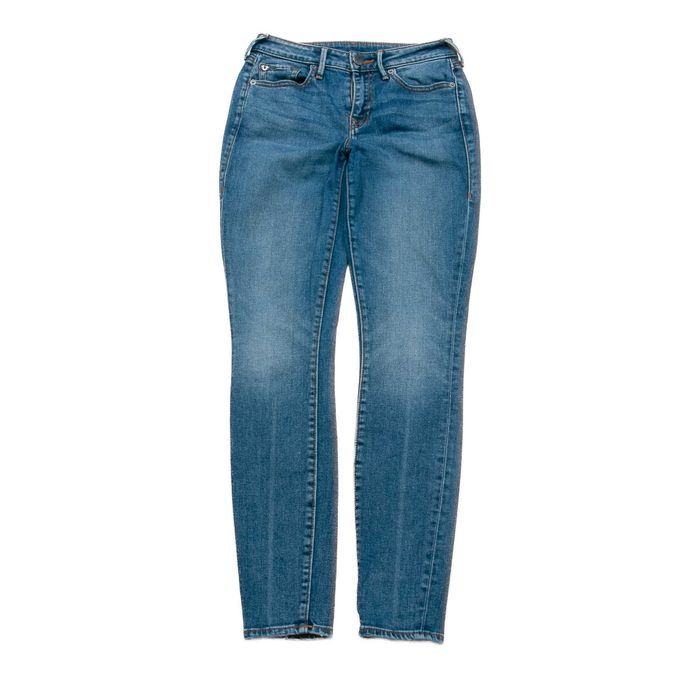 True Religion Halle High Rise Super Skinny Jeans spodnie jeansowe 26us