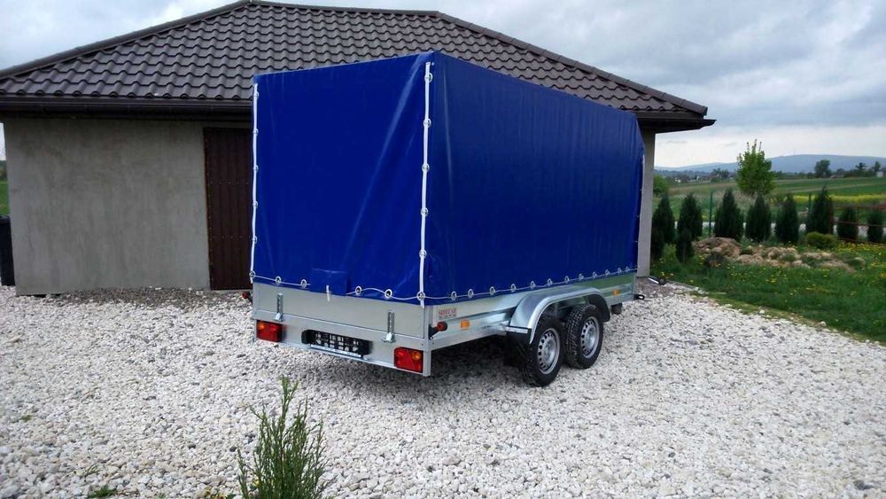 Przyczepka samochodowa SIDECAR 400x176 750 kg Producent - TRANSPORT