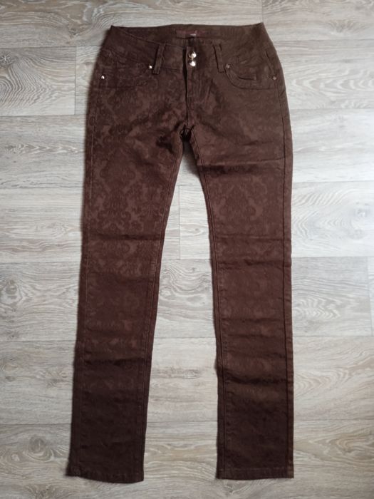 Spodnie M/ L brązowe