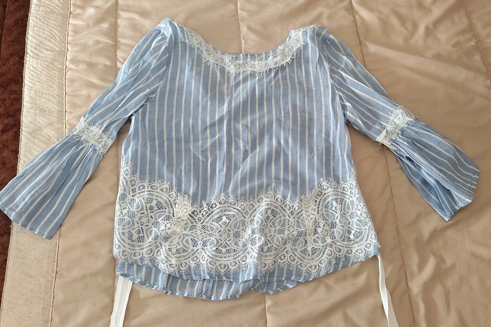 Blusa azul Springfield