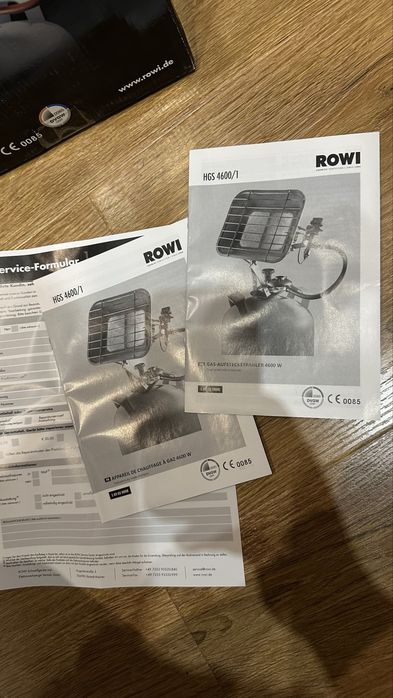 Газовий обігрівач Rowi HGS 4600/1 ( Німеччина)