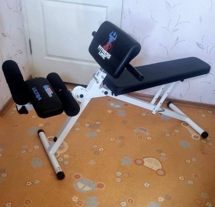 Лавка для жиму, пресу, рук Ультра ІnterAtletikGym ST-009