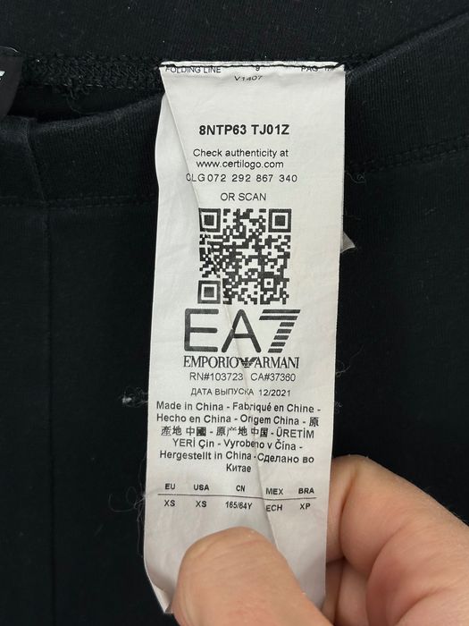 Legginsy EA7 Emporio Armani