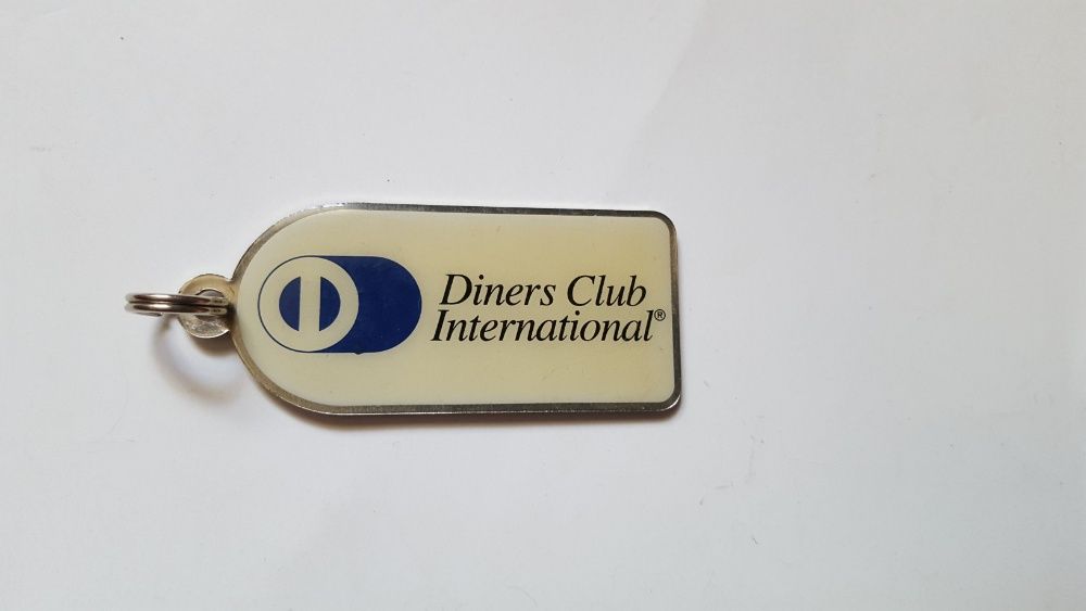 BRELOK breloczek Diners Club smycz opaska odblaskowa i długopis