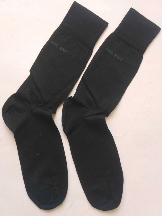 HUGO BOSS 43-44 Шкарпетки black подарунок