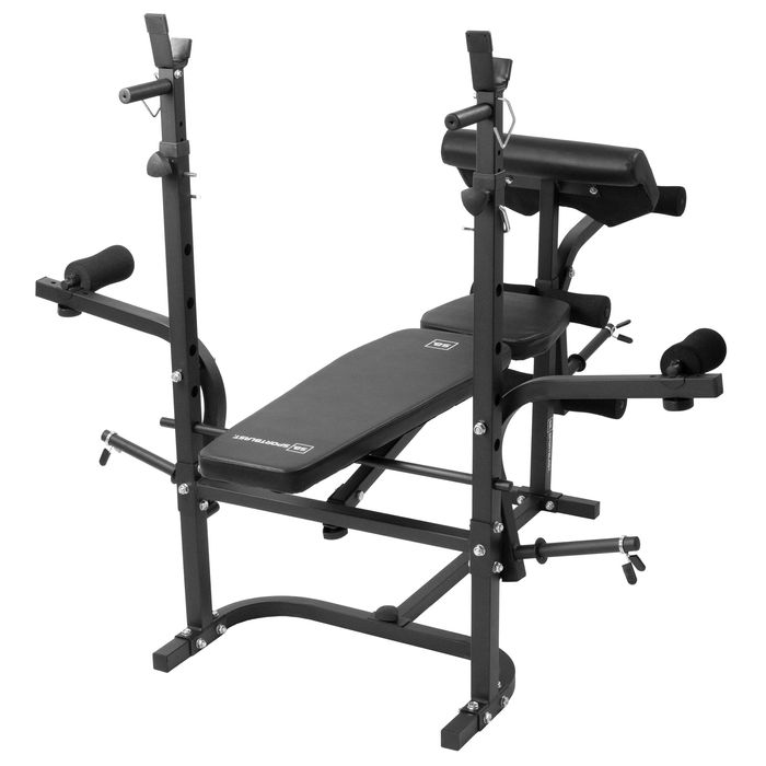 Ławka treningowa wielofunkcyjna stojaki rozpiętki modlitewnik PO