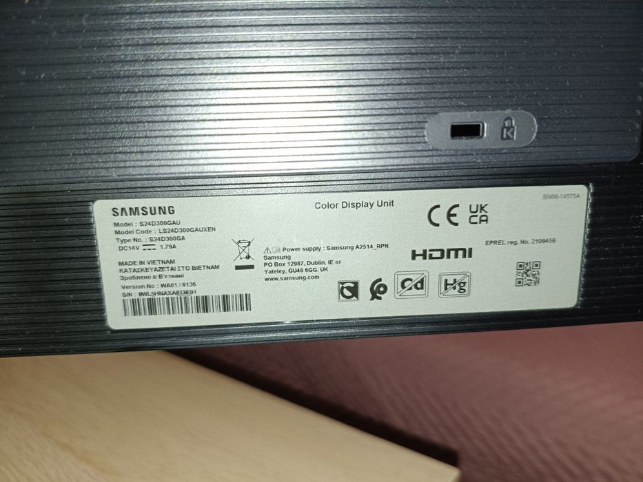 Monitor Samsung 24 cale