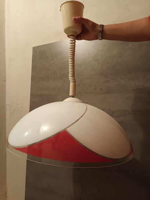 Lampa wisząca PRL