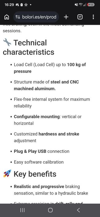 Simnet HandBrake SHB-100 compatível com ps5 e Pc