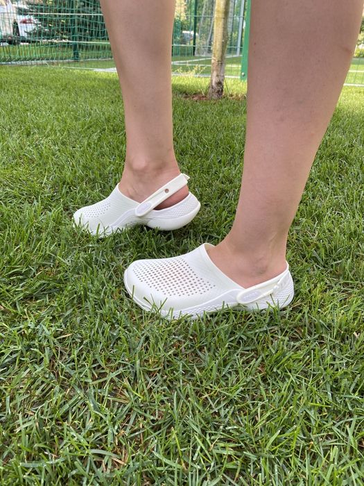 Сабо Crocs Literide 360 Grey 36-44 серые оригинал