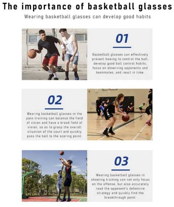 Óculos limitadores da visão - Desporto - Basketball Dribbling Goggles