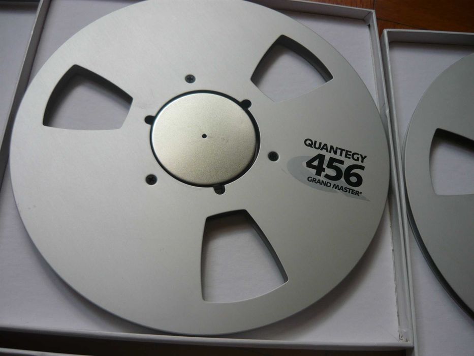 Quantegy aluszpule 26,5 cm w oryginalnych pudelkach
