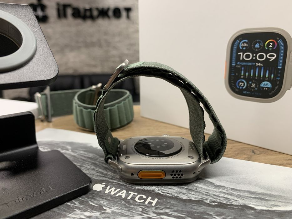 Часи Apple Watch Ultra 2 49mm (Titanium Blue Ocean). A2986. Як нові