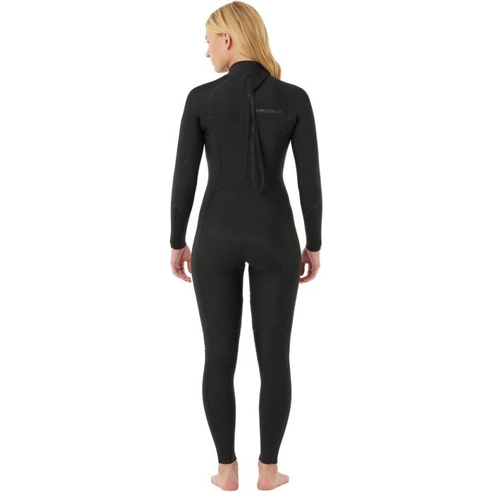Pianka Rip Curl Dawn Patrol 4/3mm Back Zip Womens Black