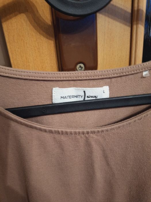 Sukienką ciążowa beżowa L