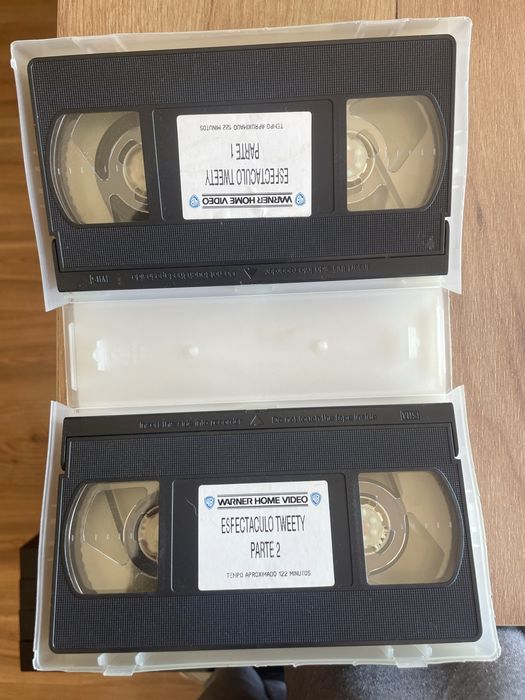 Vhs dupla espetaculo Tweety
