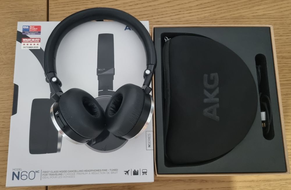[Vendo] Auscultadores AKG N60 Noise Cancelling