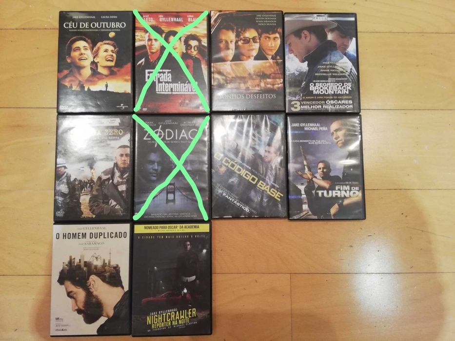 Venda de Filmes - Ator/Atriz - H a J
