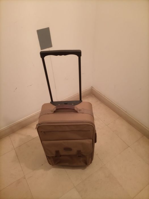 Mala de viagem, trolley (castanha)