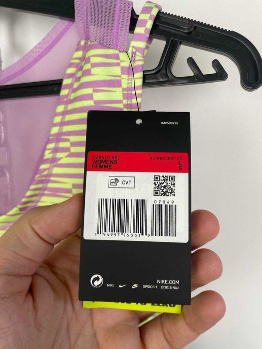 Nike air women's dri-fit running нова жіноча майка , футболка