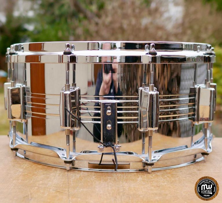 ‼️ Werbel Pearl Jupiter Chrome Over Brass 14″ x 6,5″ 1979 ‼️