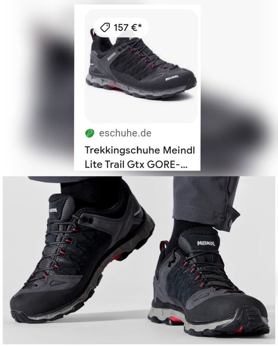 Кросівки MEINDEL GORE-TEX (44р.28 см)