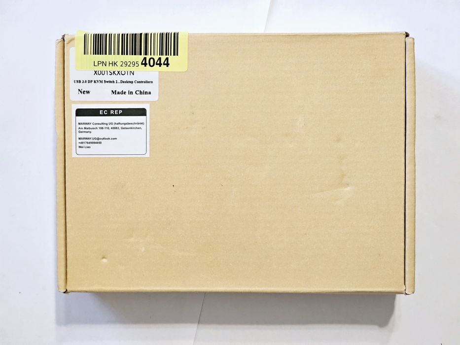 Свіч Display port KVM 2×1 VPFET VP-SW204