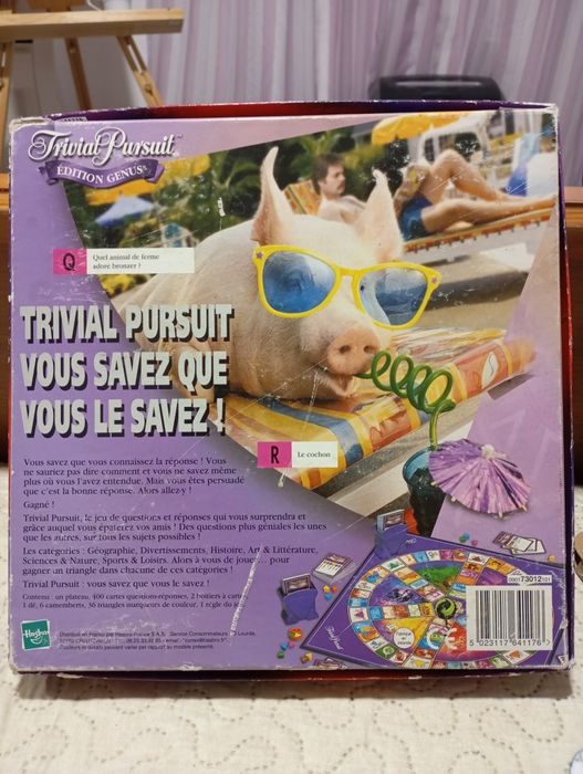 Trivial Pursuit - em francês