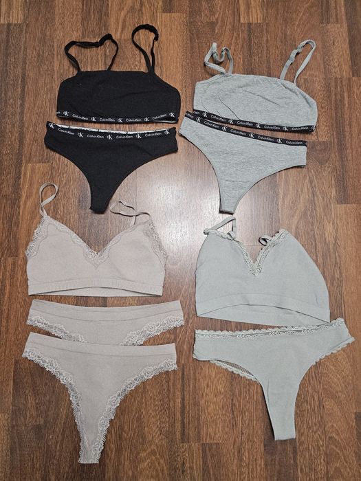 Комплект белья  б/у Calvin klein и H&M