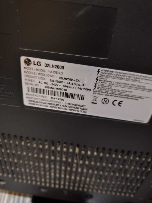 Televisão LG de 32Polegadas