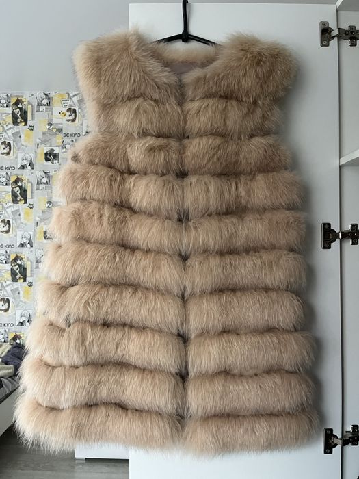 Жилетка з натурального хутра