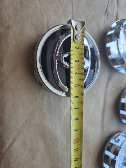 Dekielki Zaślepki kapsle do alu felg do Toyota czarne 61/61mm promocja