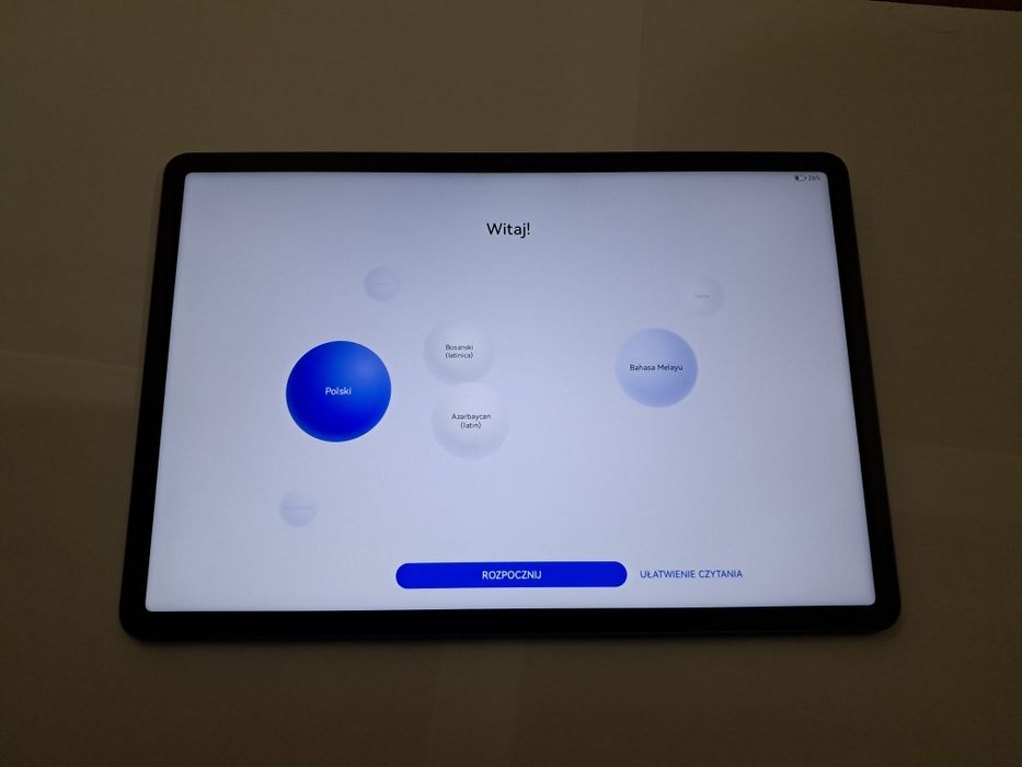 Tablet Huwei w bardzo dobrym stanie