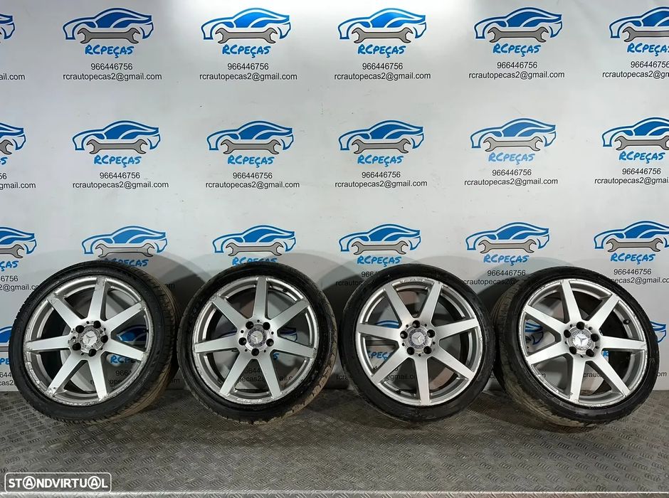 Conjunto Jantes 18 Originais AMG Mercedes Benz 5x112 8J 8.5J ET50 ET54