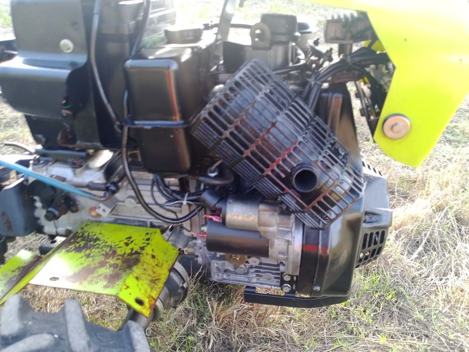 Motoenxada  Arranque eléctrico