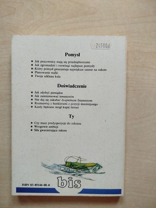 Richard Worzel Droga do sukcesu