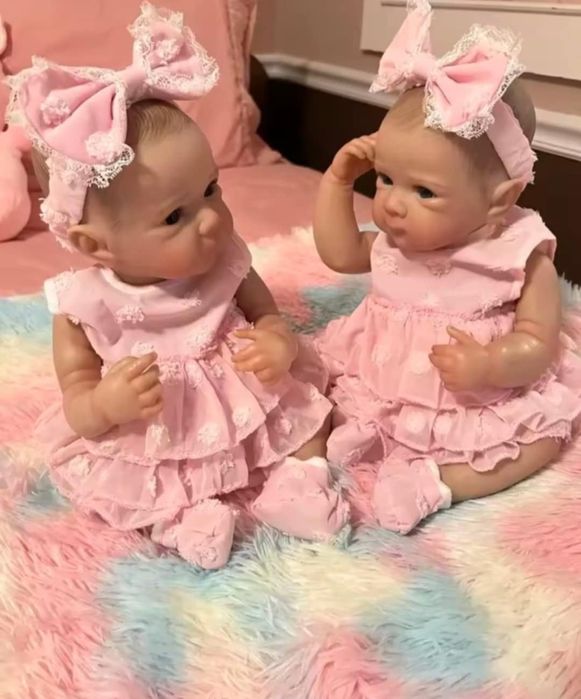 Nowa śliczna lalka typu Reborn z winylu